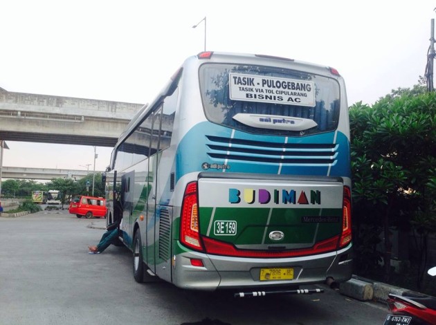 Foto - Lebaran 2018 : Sebanyak 2.370 Bus AKAP Layani Pemudik dari Jakarta