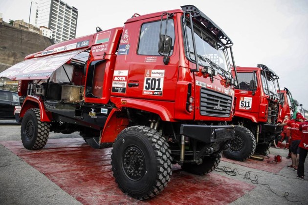 Foto - Parade Foto : Reli Dakar 2019 Kategori Truk Masih Didominasi Tim Rusia dan Belanda