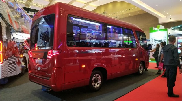 Foto - Karoseri New Armada Kenalkan Microbus Coasterina di Busworld 2019