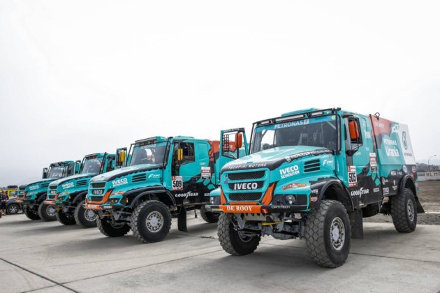 Foto - Parade Foto : Reli Dakar 2019 Kategori Truk Masih Didominasi Tim Rusia dan Belanda