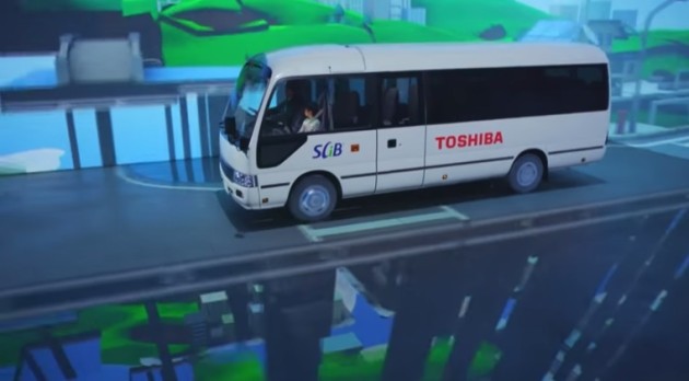 Foto - Toshiba Sukses Ujicoba Bus Listrik dengan Teknologi Baterai Pengisian Cepat di Bandara Haneda