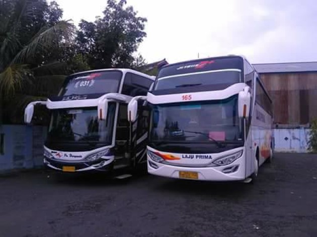 Foto - Bus Malam AKAP Tak Punya Izin Trayek Dilarang Masuk Terminal Ngadirojo, Wonogiri