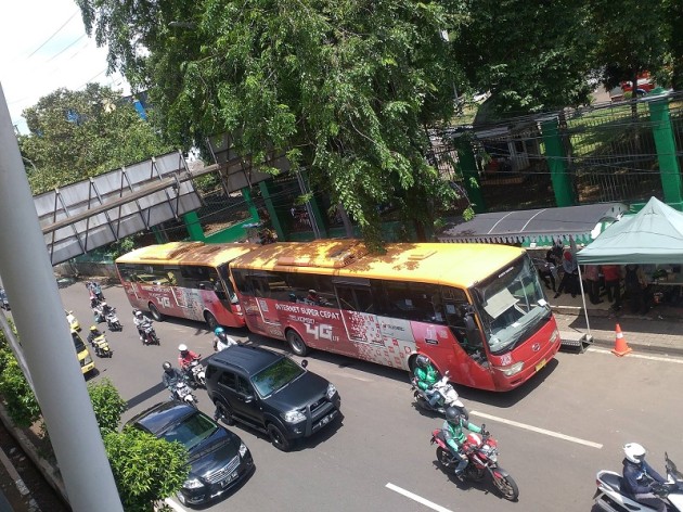 Foto - Transjakarta Borong 489 Unit Bus Mercedes-Benz untuk Peremajaan Armada