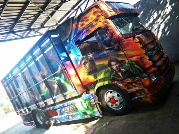 Foto - Ini Dia Foto-foto Truk Modif Terbaik yang Siap Unjuk Gigi di Jogja Truck Festival 2018