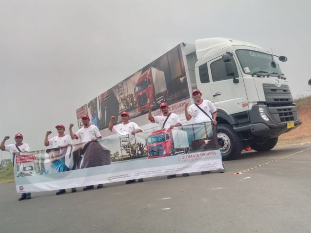 Foto - UD Trucks : Finalis Kompetisi Extra Mile Indonesia Siap Terbang ke Jepang.