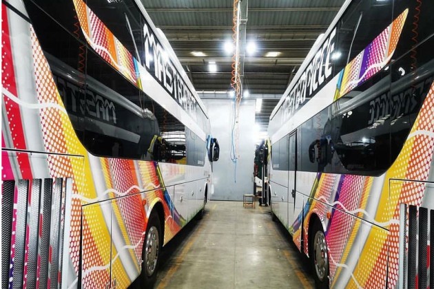 Foto - Bus Suite Class Versi Sulawesi, Ternyata Beda Dengan Di Jawa