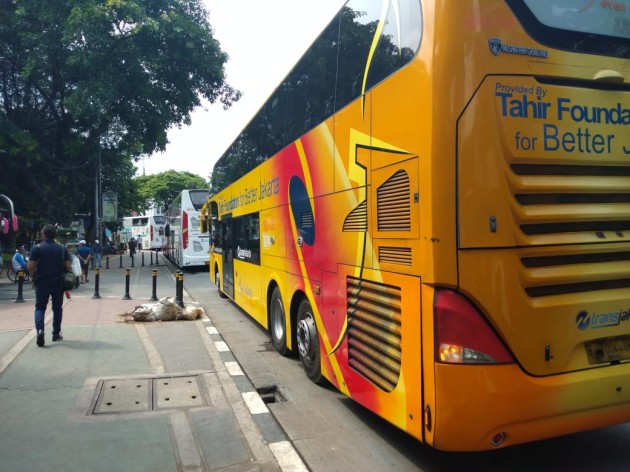 Foto - Video: Wisata Gratis Dengan Bus Tingkat Transjakarta | Bus-Truck Indonesia