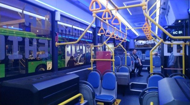 Foto - Spesifikasi Bus Listrik MD 12E yang Tampil di Booth Transjakarta di Busworld SEA 2019