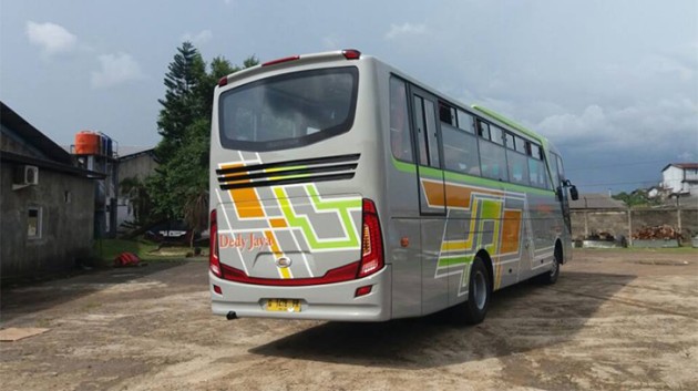 Foto - Karoseri Trijaya Union Selesaikan 10 Unit Bus Falcon Pesanan PO Dedy Jaya