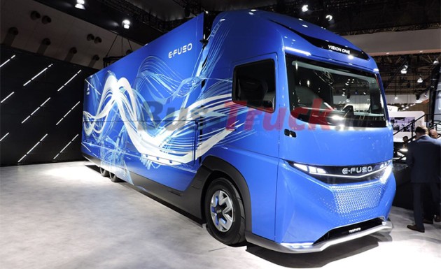 Foto - Tokyo Motor Show 2017: Mitsubishi Kenalkan Truk Listrik Heavy Duty, E-FUSO Vision ONE 