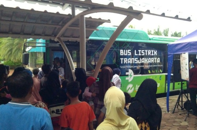 Foto - Mau Jajal Bus Listrik? Ketahui Lokasi Shelternya