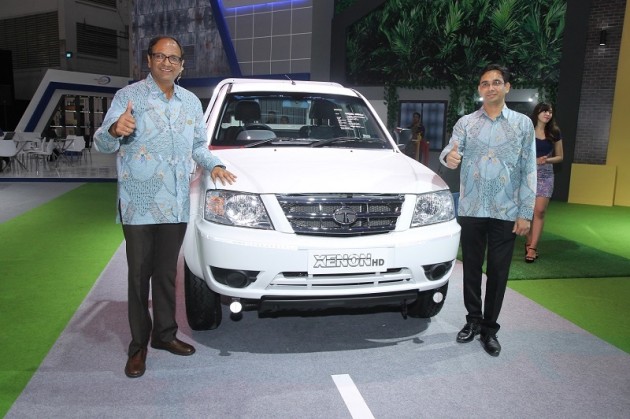 Foto - Tata Motors : Inilah Penampilan Perdana Pick Up Xenon HD dan Super Ace HT DLS