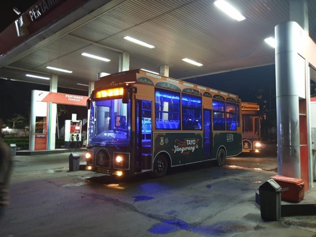 Foto - Berkelir Hijau, Bus Imut 'TAYO Tangerang' Siap Beroperasi