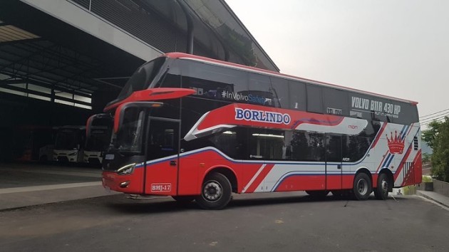 Foto - Lima PO Bus Ini Yang Pertama Pakai Sasis Premium Volvo B11R