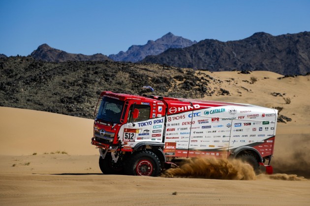 Foto - Truk Hino Jadi Satu-satunya Tim Pabrikan Jepang di Dakar Rally 2020