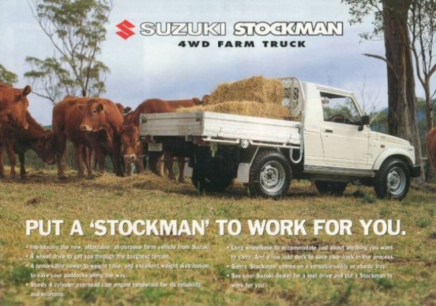 Foto - Suzuki Stockman, Varian Pikap Jimny Yang Tak Pernah Hadir Di Indonesia