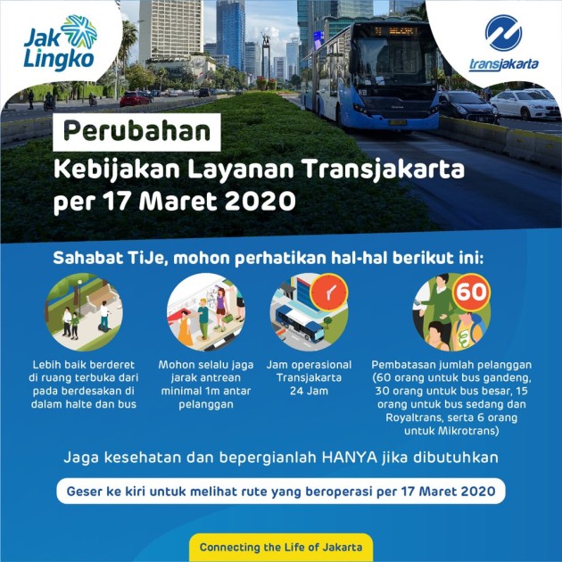 Foto - Hari Ini, Transjakarta Tambah Jam Operasional Dan Armada