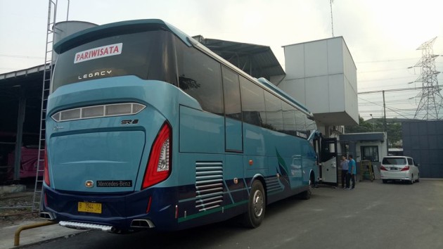 Foto - Bus Big Bird Terbaru Kini Juga Berbaju Legacy SR-2