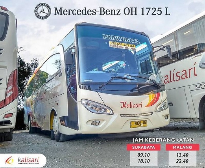 Penasaran Dengan Bus Langka Mercedes Benz OH 1725 L Bisa Naik Rute Ini