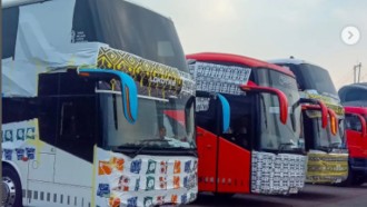 Bocoran Lengkap 9 Bus Adiputro vs 6 Bus Laksana di GIIAS 2023