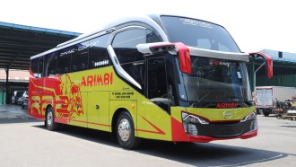 New Armada Rilis 5 Bus Baru Pesanan PO Arimbi