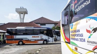 Paralimpiade Nasional 2024 Didukung 62 Bus