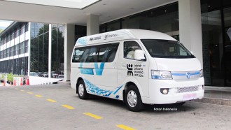 Foton eView Dukung Hajatan Maraton Nasional