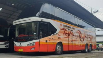 Dengan Bagasi Superluas, PO Harapan Jaya Luncurkan Bus Baru Avante D1