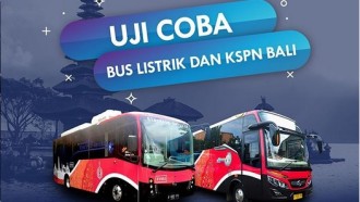 PPD Uji Coba Bus Listrik dan Wisata di Bali, Ongkosnya Gratis