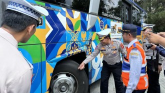 Ramp Check Bus Pariwisata Serentak Di Libur Idul Adha