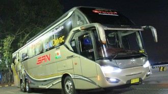 Bus Tronton SAN Sambangi 25 PO Di Sumatra, Ada Yang Dari Zaman Belanda