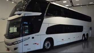 Bus Tingkat Marcopolo Paradiso New G7 Hadir Tanpa Kaca Spion!