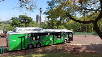 Bus Biogas Scania K280 6X2 Kini Berdinas, Lebih Ramah Lingkungan