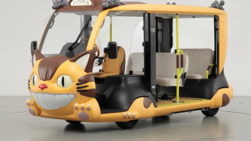 'Bus Kucing' Buatan Toyota, Tenaganya Listrik 