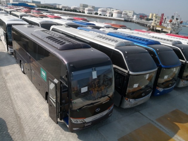 Foto - King Long, Pionir Bus Tiongkok Di Jazirah Arab