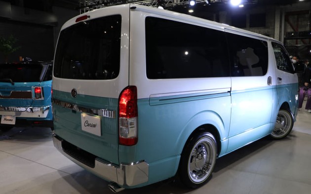 Foto - Toyota Hiace ‘Versi Amerika’ Karya Alpine-Style