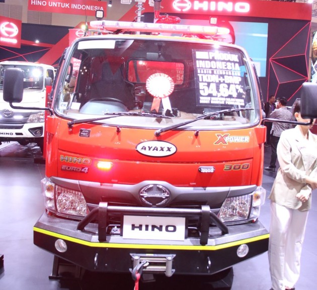 Foto - Hino Umbar DP Ringan 15 Persen Untuk Pembelian Hino 300 di GIIAS 2023