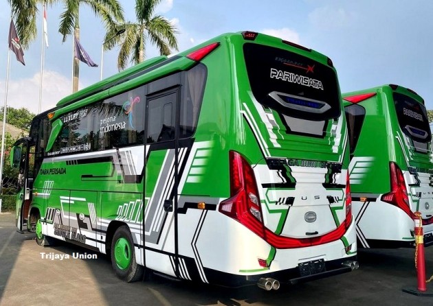 Foto - Desain Livery Bus 2024: Garis ‘Melambung’