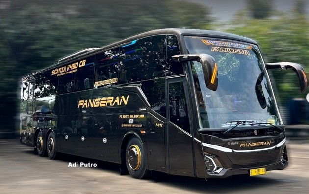 Foto - Desain Livery Bus 2024: Garis ‘Melambung’