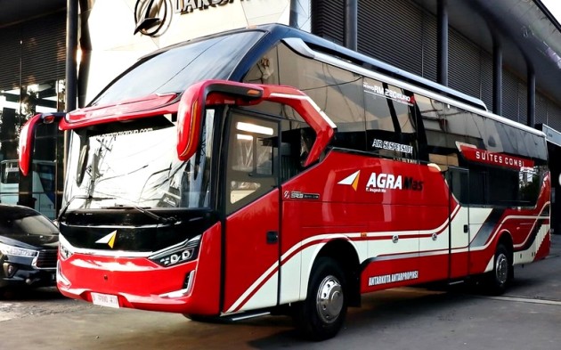 Foto - Desain Livery Bus 2024: Garis ‘Melambung’