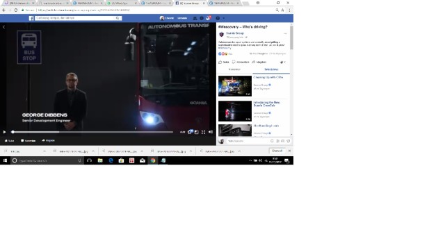Scania Rilis Video Teaser Bus Tanpa Pengemudi