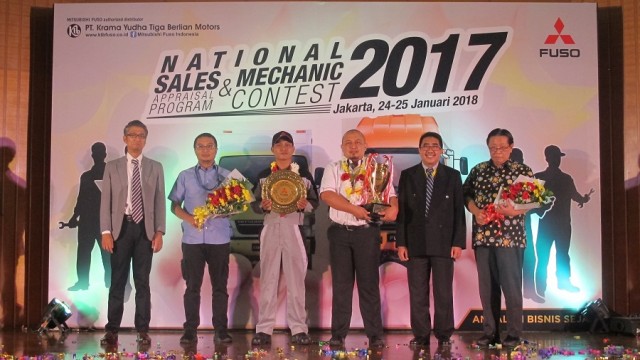 Fuso Kembali Gelar Kontes Sales dan Mekanik Truk Terbaik, Ini Daftar Pemenangnya