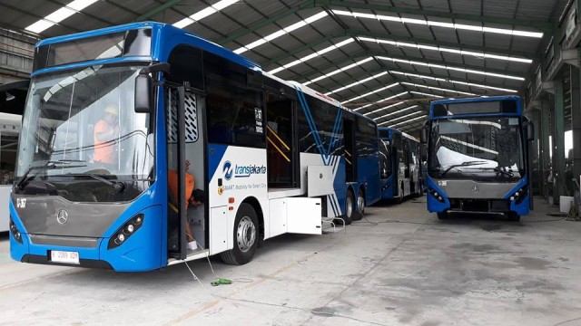Gunakan Material Aluminium, Karoseri di Kudus Ini Pasok 101 Unit Bus Anti-karat untuk Transjakarta 