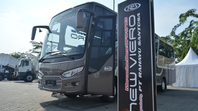 Karoseri Rahayu Santosa Luncurkan Bus Midi New Viero