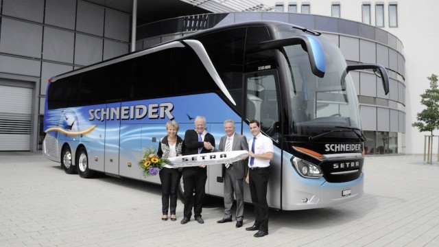 3 Model Bus Terbaru Setra TopClass 500 Tampil di Pameran Busworld di Brussels