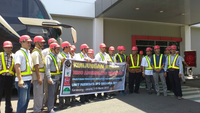 DPP Organda Kunjungi Pabrik Perakitan Bus Hino di Purwakarta