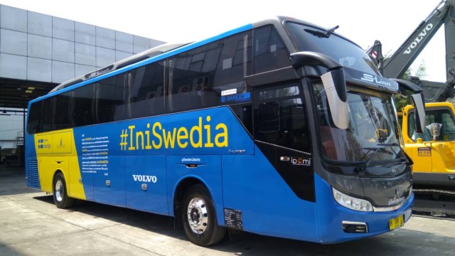 Volvo Bus Kenalkan Volvo B8R untuk Armada Bus Kota di Indonesia