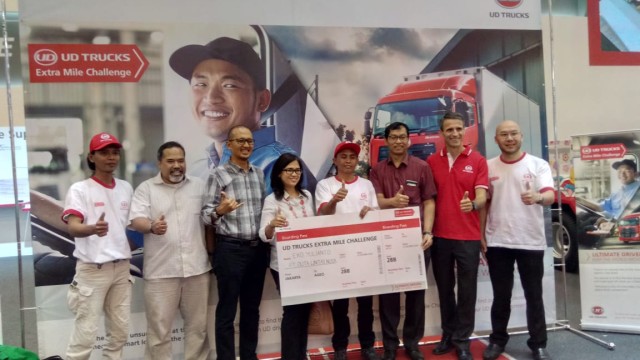UD Trucks : Finalis Kompetisi Extra Mile Indonesia Siap Terbang ke Jepang. 