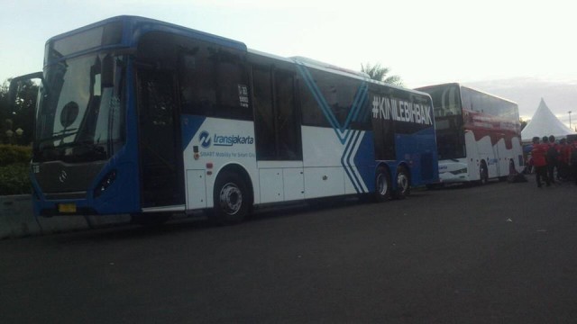 Transjakarta Nambah Lagi 100 Unit Bus Maxi 