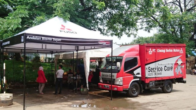 Mitsubishi: Jemput Bola Dengan Mobil Workshop Service